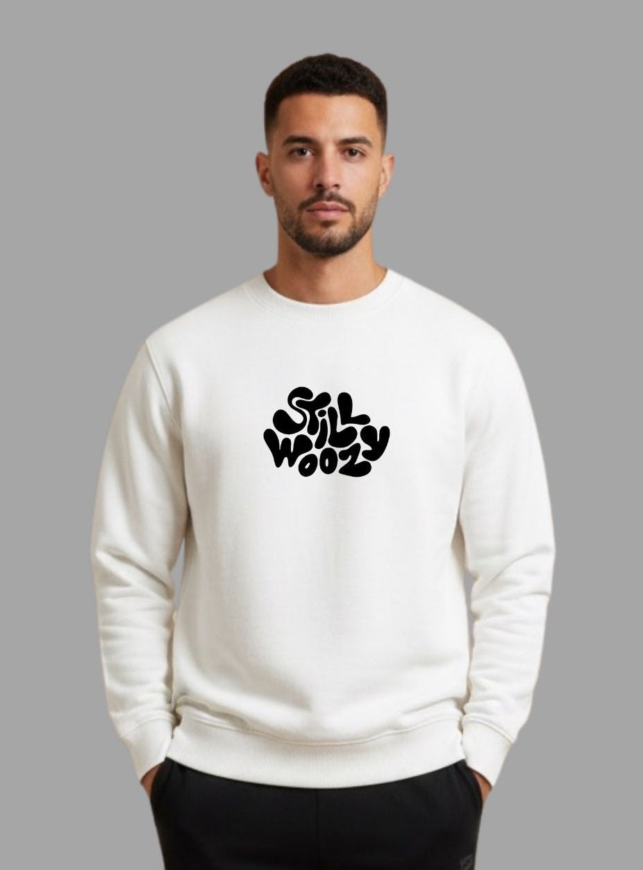 Woozy Printed Fleece Sweatshirt