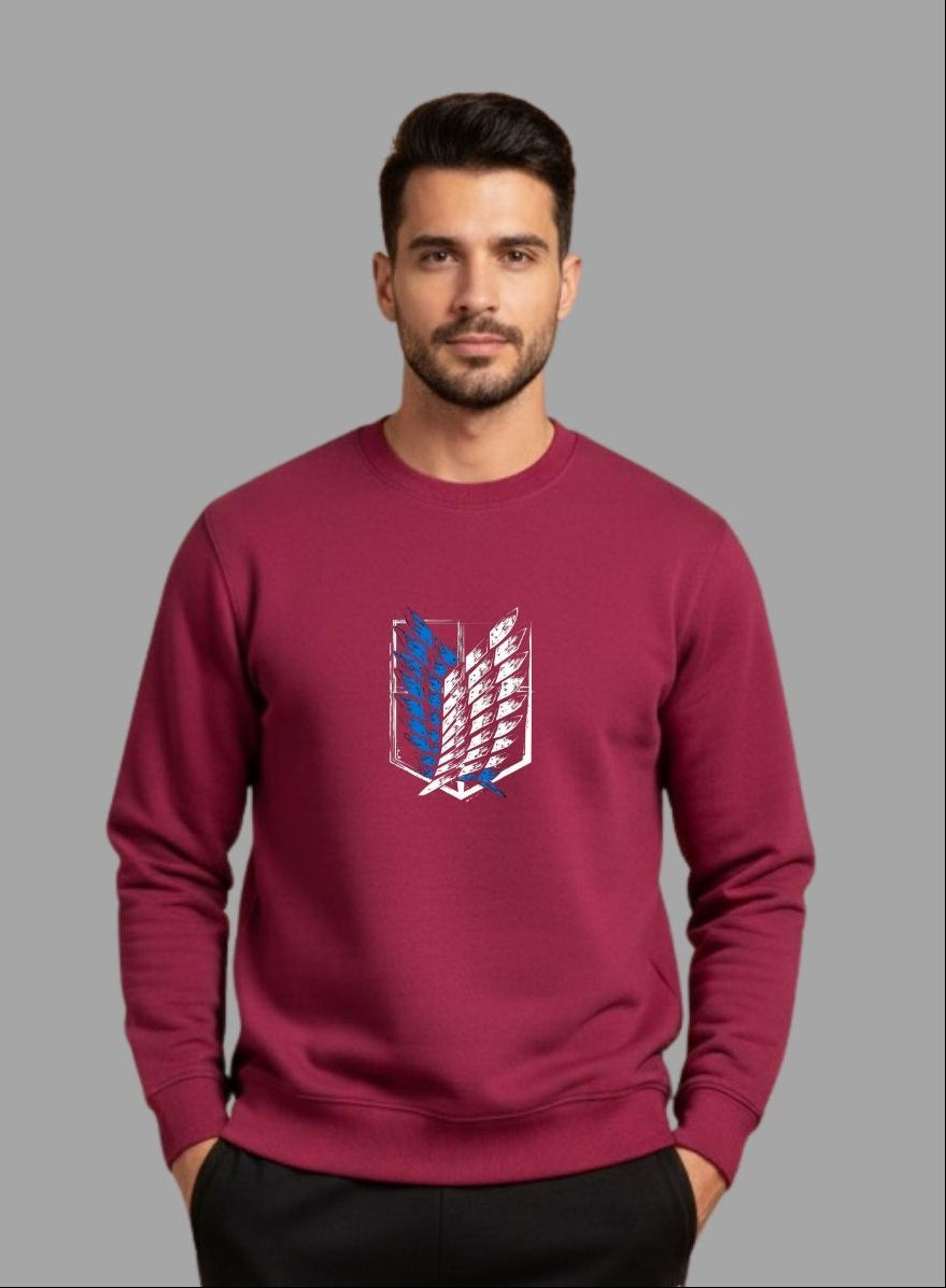 Printed Premium Fleece Sweatshirt