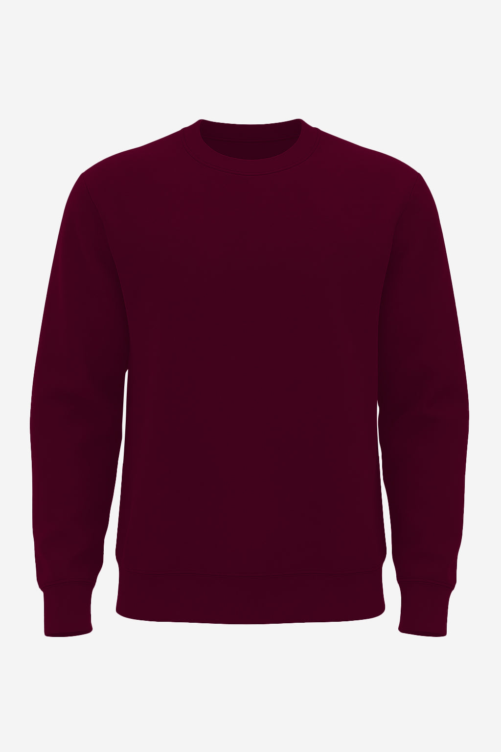 Maroon Premium Winter Sweatshirt – Cozy & Minimal Style