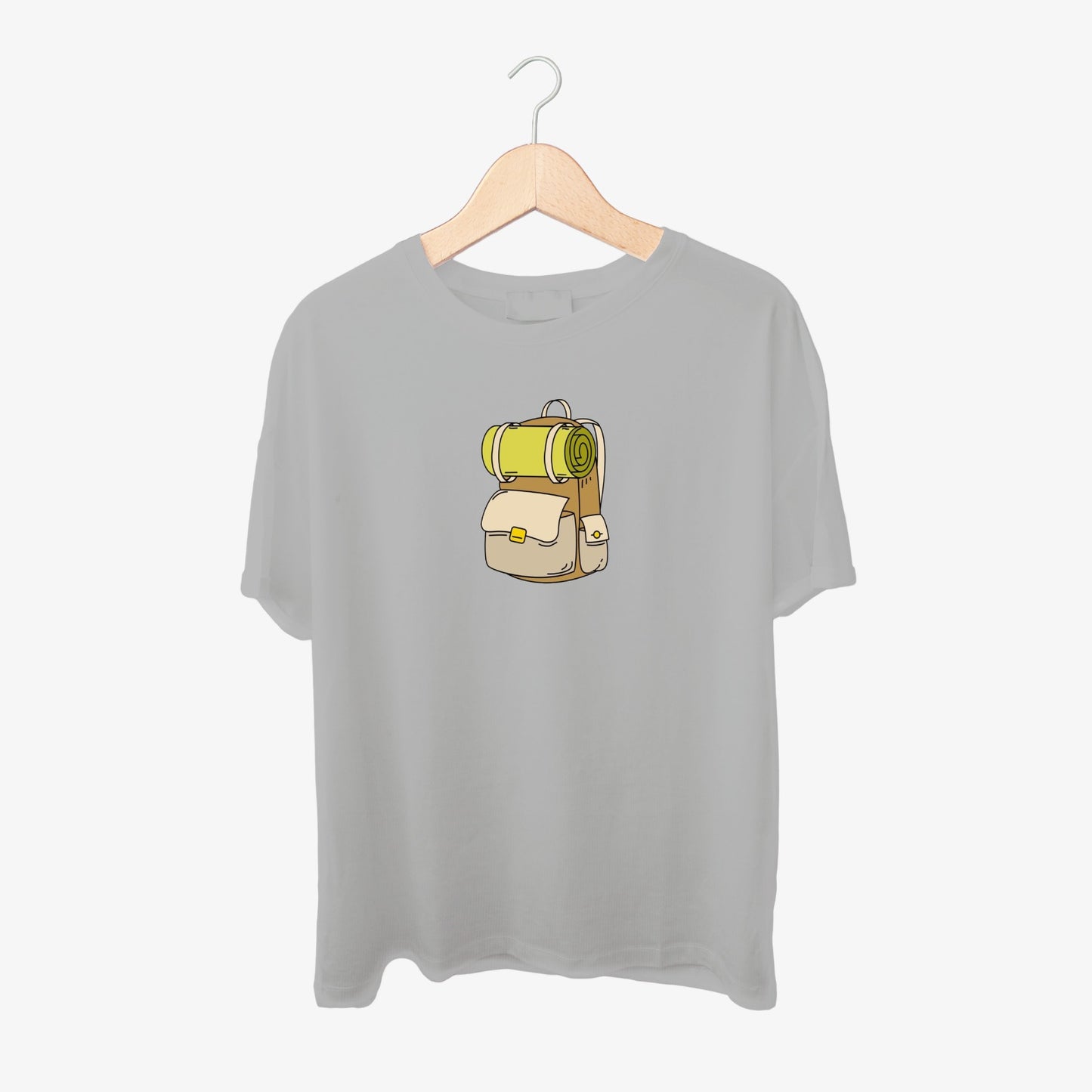 3D Bag Printed Round Neck Shirts