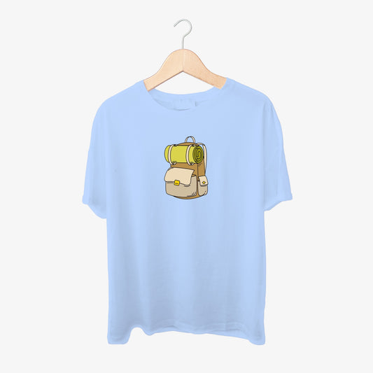 3D Bag Printed Round Neck Shirts