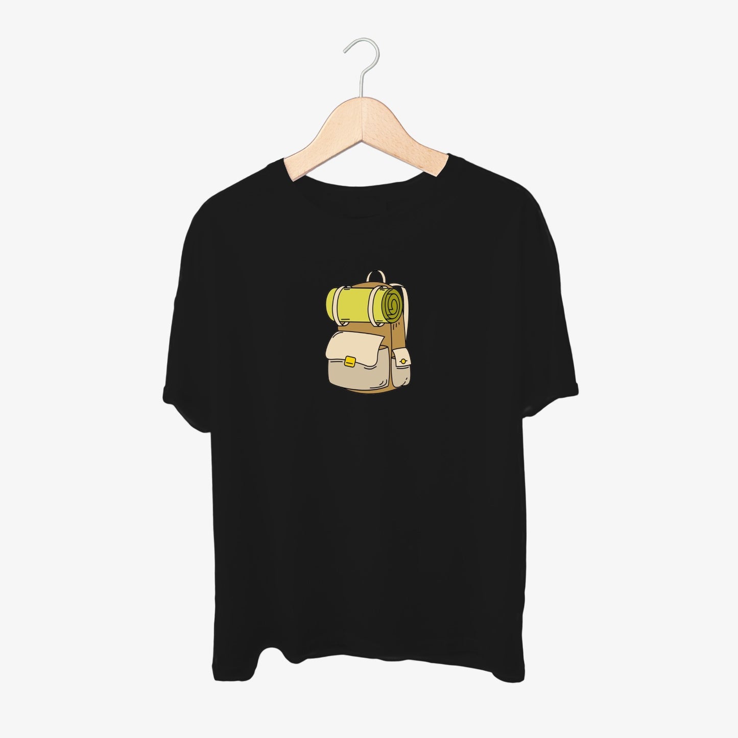 3D Bag Printed Round Neck Shirts