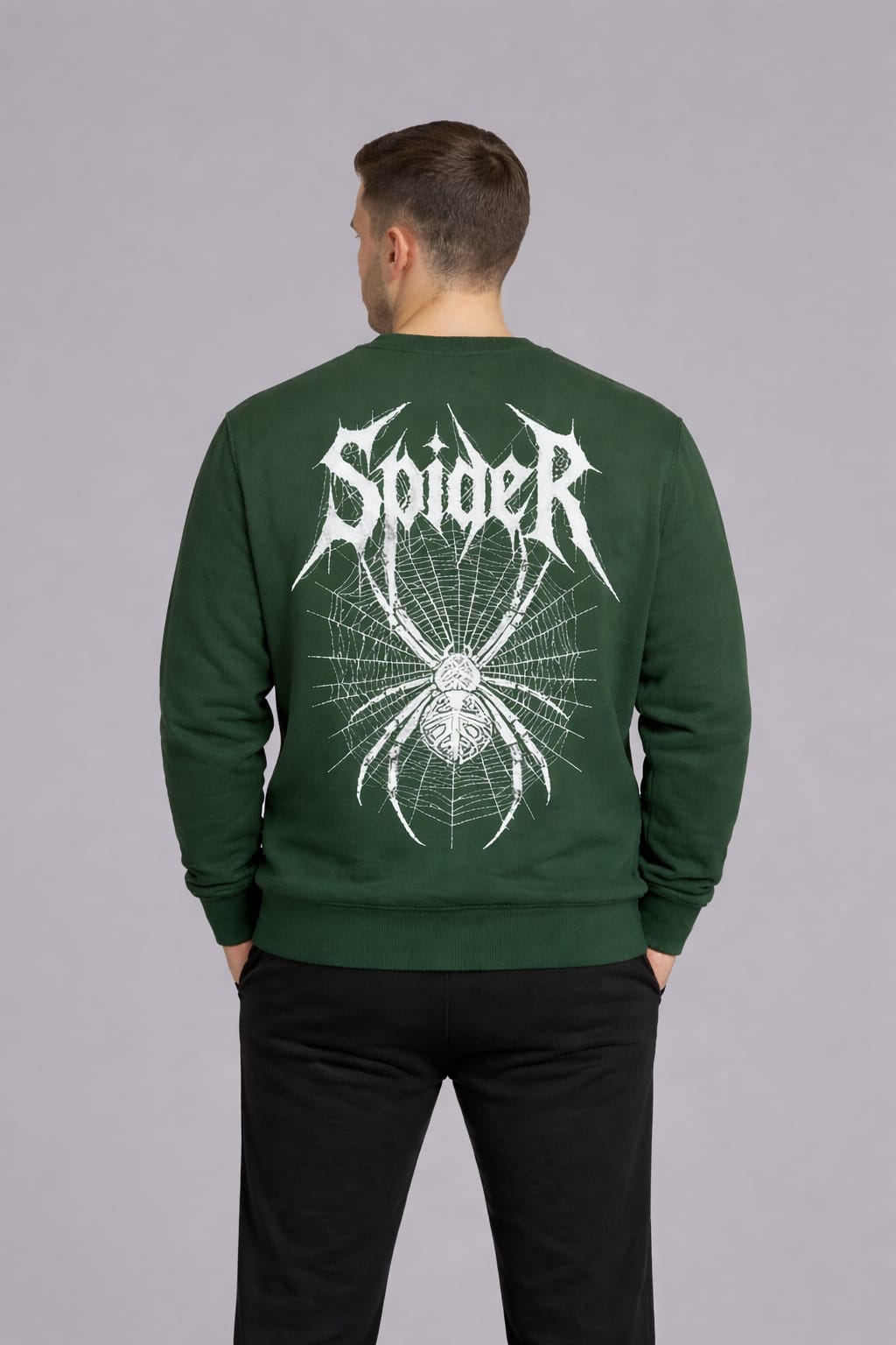 Premium Spider Green Sweatshirt Premium