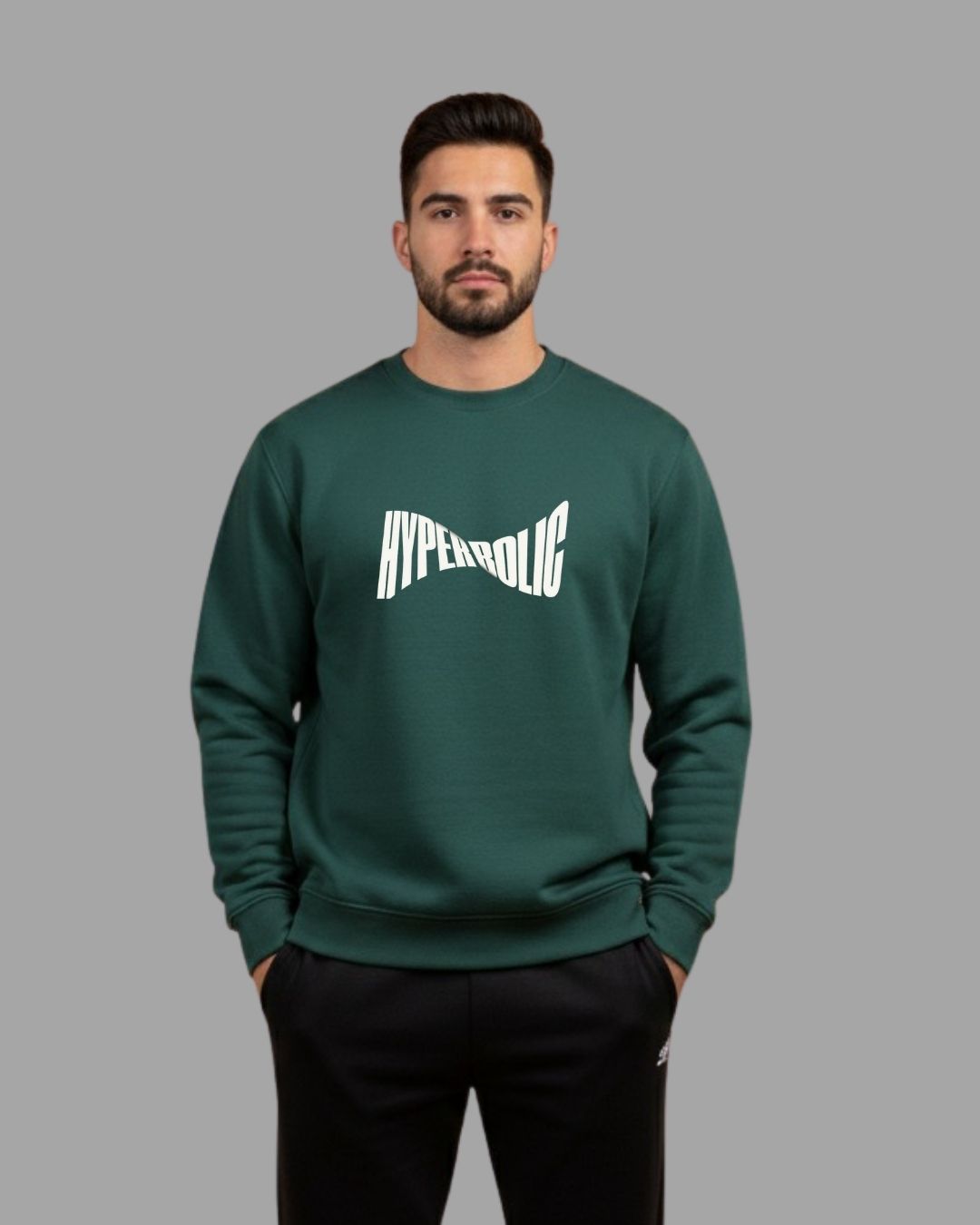 Printed Premium Fleece Sweatshirt