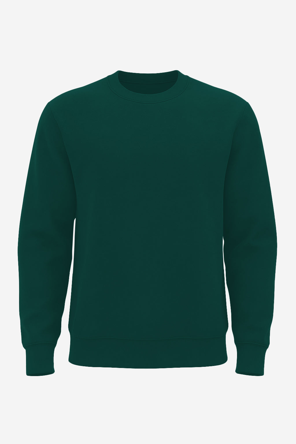 Olive Green Premium Winter Sweatshirt – Cozy & Minimal Style