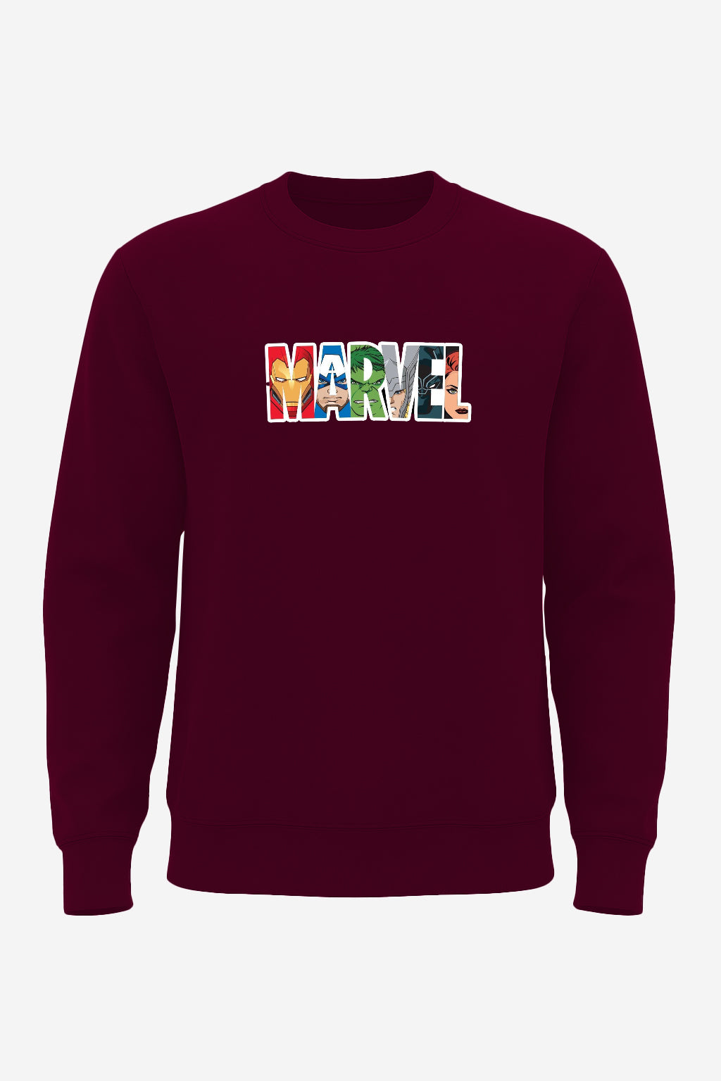 Winter Premium Marvel Print Sweat Shirt (Unisex)