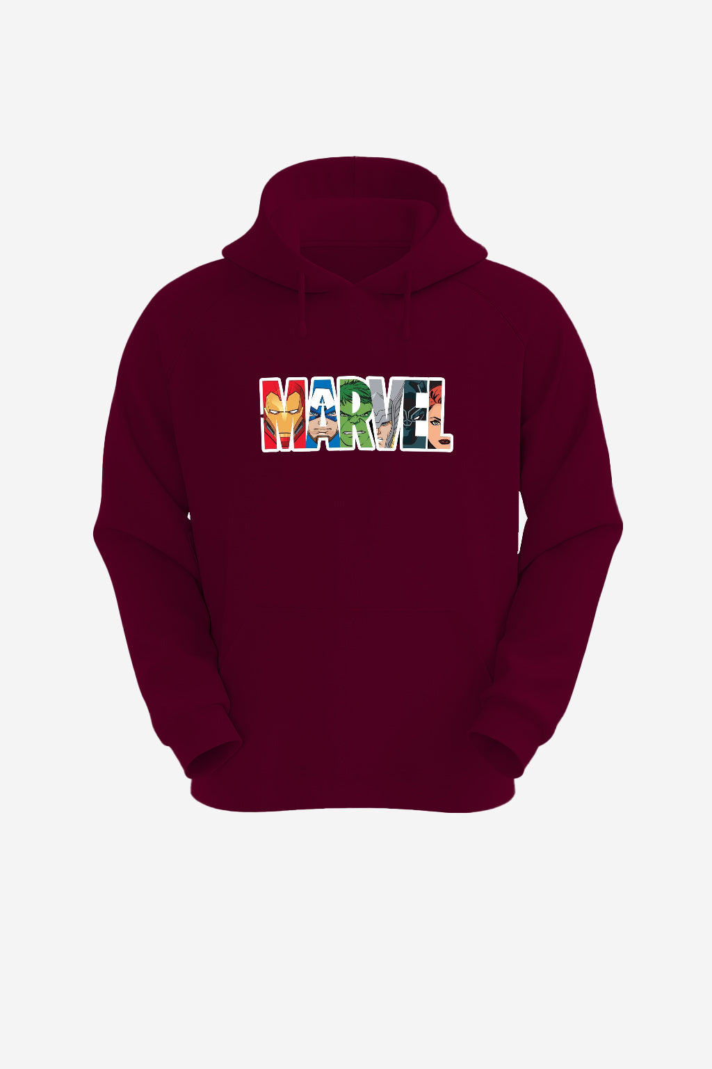 Winter Premium Marvel Print Hoodie -in 4 Colors