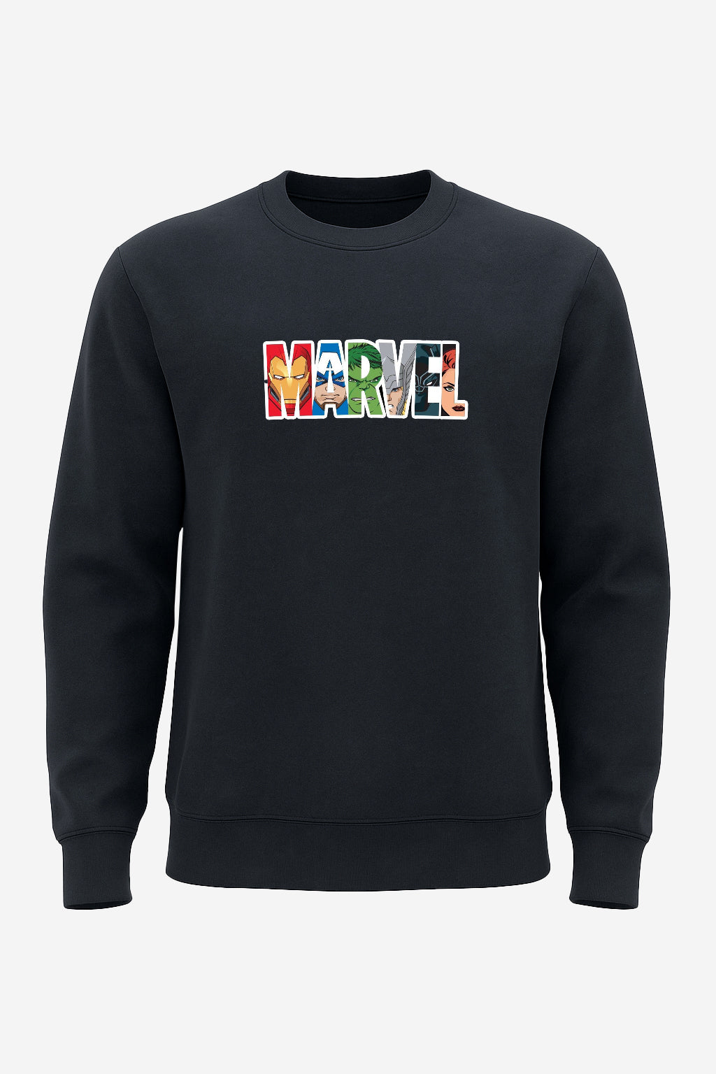 Winter Premium Marvel Print Sweat Shirt (Unisex)