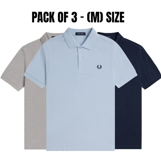 Fred Perry Pack of 3 – Medium Size