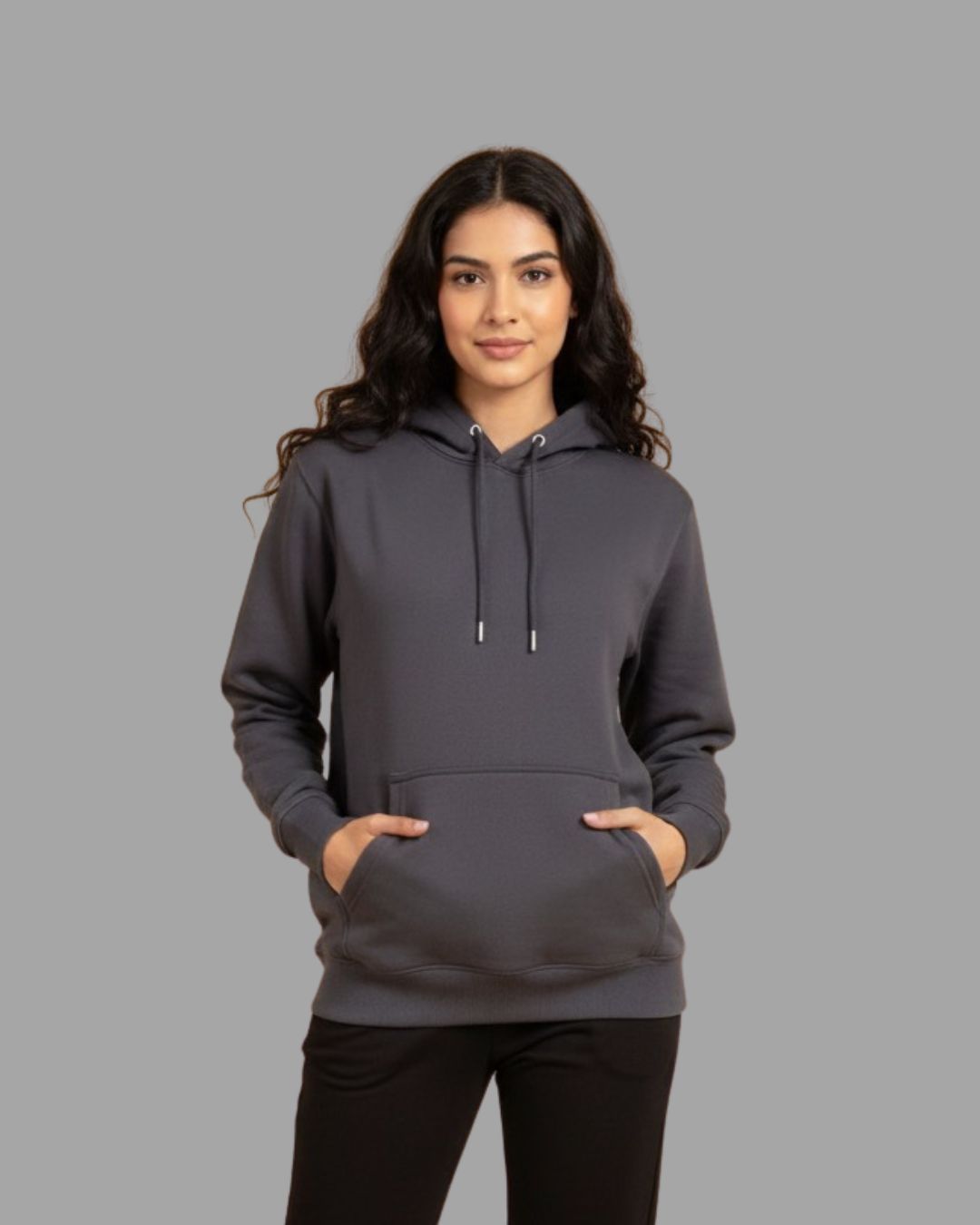 Dark Brown Winter Hoodie – Premium Unisex Fleece | Cozy & Stylish Winterwear