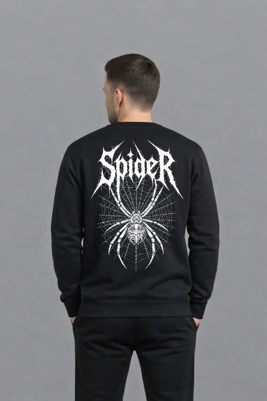 Spider Black Sweatshirt
