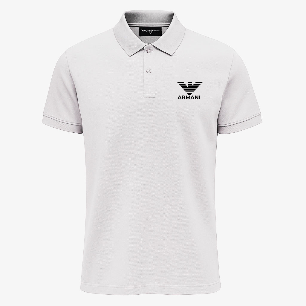 Emporio Armani White Polo Shirt
