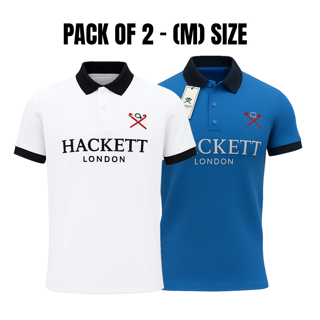 Polo Hackett London Pack of 2 – Medium Size Shirts