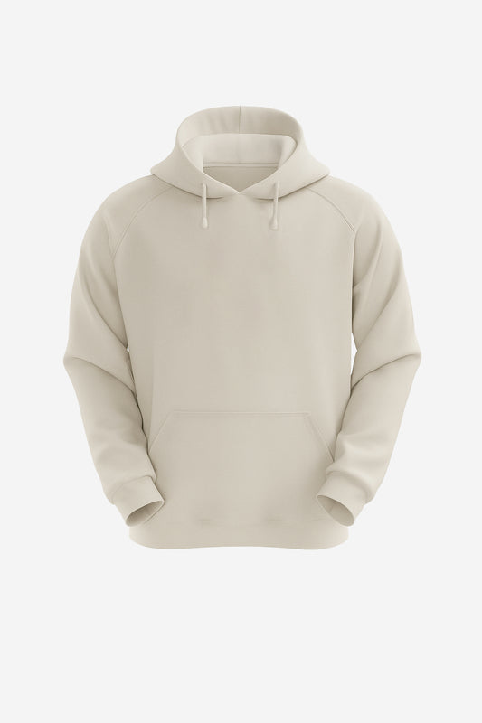 Beige Winter Hoodie – Premium Unisex Fleece | Cozy & Stylish Winterwear